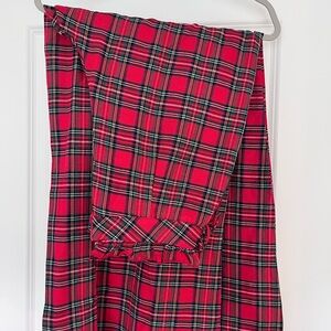 Cupshe Red Plaid Trousers